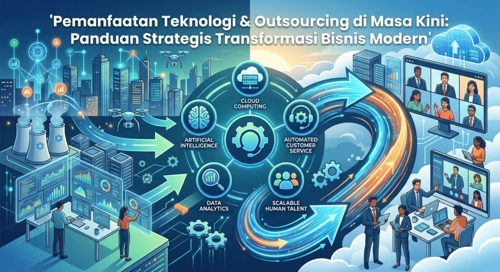 Pemanfaatan Teknologi & Outsourcing di Masa Kini Panduan Strategis Transformasi Bisnis Modern