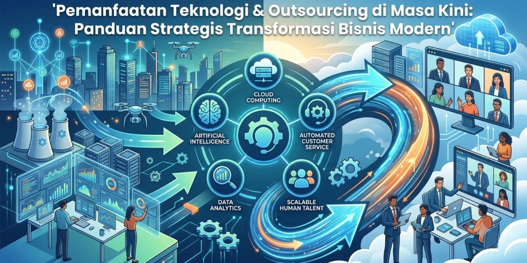 Pemanfaatan Teknologi & Outsourcing di Masa Kini Panduan Strategis Transformasi Bisnis Modern